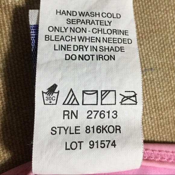 Swim cover up skirt pink hearts native girl Sz 6X - Picture 6 of 9